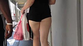 Short Shorts- Exposed ass cheeks 4