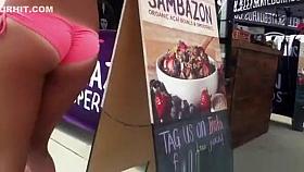 Nice ass bikini girl