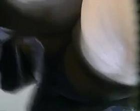 Hippie mom with dreads upskirt