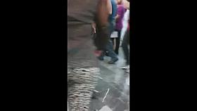 Jiggly Butt wearing Transparent Leggins