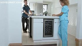 Sexy Nurse Stepsis Fucks Stepbrother