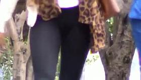 Cameltoe Spandex Leggings #01