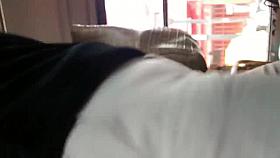 voyeur a puchita y culito de una milf