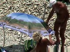 Old man fingers and fucks his mature wife