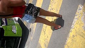 Nice ass on the street