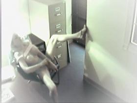 A girl caught masturbating at work 4 by twistedworlds