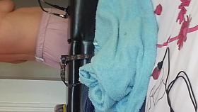 wife getting dressed