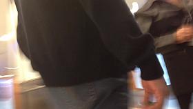 Skinny Latina Teen VPL