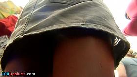 Multiple market upskirt