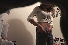 Blonde voyeur free clips