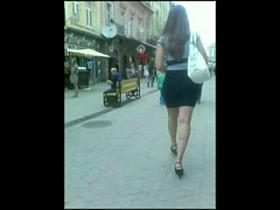 Candid ass voyeur walk in public hot