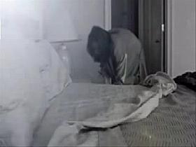 Young mom masturbating in her bedroom