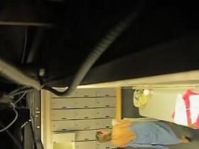 Hidden cam non nude erotica in the changing room