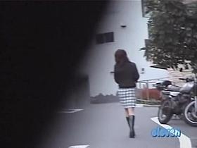 Fiery public sharking with enticing slag being caught off her guard