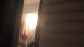 coed getting ready for a night out