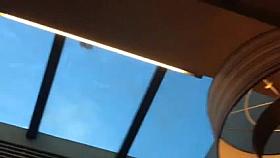 UK girl flashes at public beer festival