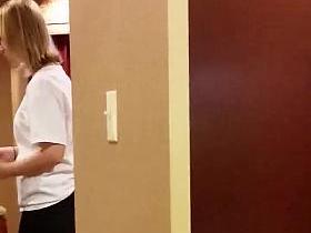 milf from elevator spandex ass 2