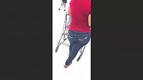 Thick Ass Candid Booty