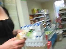 Stockings upskirt in market 2