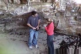 Girl sucked dick boy