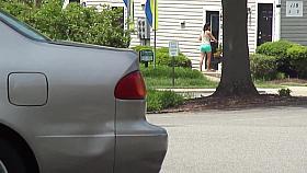 My Bulgarian friend in shorts and sandals