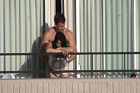 Balcony Fucking Part 2