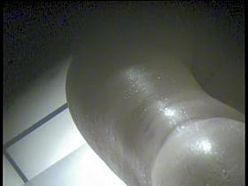 Sexy naked bottom of hot lady voyeured in changing room