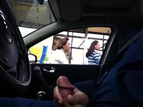 Flashing asking for directions 9