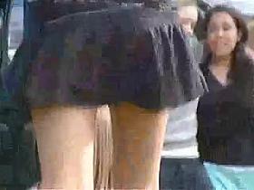 Upskirt - sexy babe