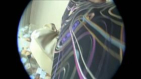 Chubby amateur chick upskirt ass video