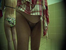 Hidden cameras in public pool showers 824