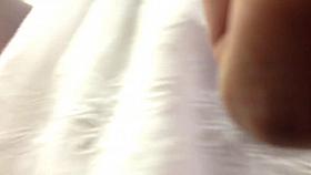 MILF's ass up skirt 3