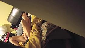 Sister caught flicking the bean