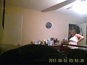 friends wife caught in room changing