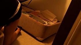 Friend's hot mom shows off sexy legs in pulled up skirt