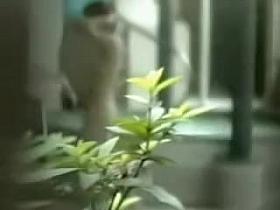 Cute Asian girlfriends relaxing naked in the pool