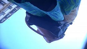 Upskirt 52 - Quick black pantie