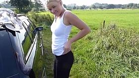 Outdoor- Creampie!!!