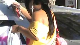 Candid Swarthy Booty