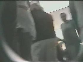 Fit white ass moving slowly in public upskirt porno voyeur video