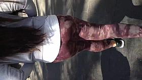 Sexy ass Asian booty in leggings