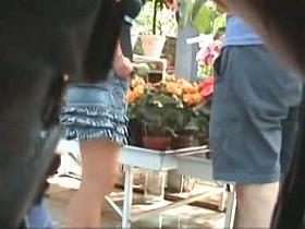 My public amateur upskirt vid of two great chicks