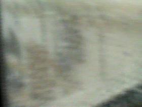 Topless girl in jeans with wet head on window voyeur video