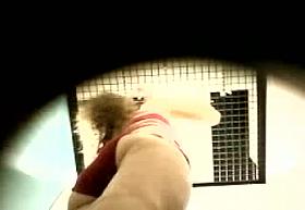 nice girl in locker room