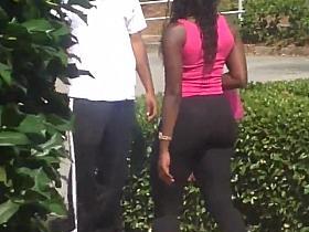 Big booty black girl