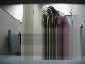 Incredible voyeur Changing room porn scene