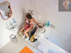 Teen Changing For And After Shower