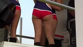 Magnificent babes showing off their succulent bums