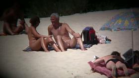 Mature nudist hidden beach voyeur video