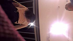 Large Upskirt of a latin beauty